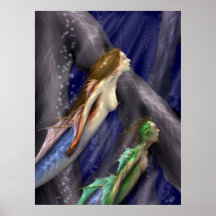 Hapiness is all in the Sea Posters