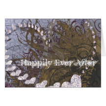 Happily Ever After Blues Greeting Cards