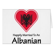 Happily Married Albanian Greeting Cards
