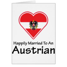 Happily Married Austrian Greeting Cards