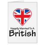 Happily Married British Card