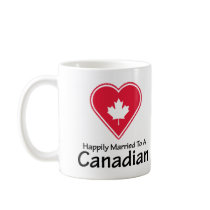 Happily Married Canadian Mug