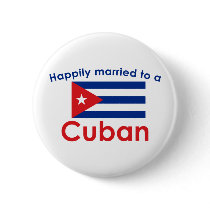 Happily Married Cuban Button