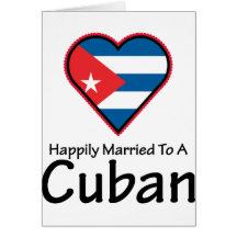 Happily Married Cuban Greeting Cards