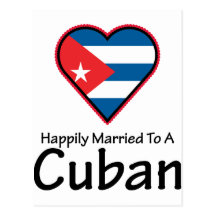 Happily Married Cuban Postcard