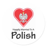 Happily Married Polish stickers