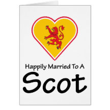 Happily Married Scot Card