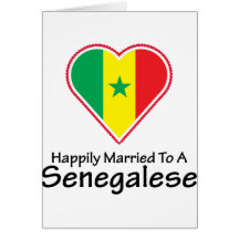 Happily Married Senegalese Cards