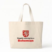 Happily Married To A Bohemian Canvas Bag
