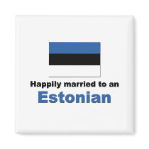 Happily Married to an Estonian Fridge Magnet