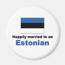 Happily Married to an Estonian Magnets