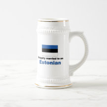 Happily Married to an Estonian Mugs