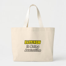 Happiness...Australian Tote Bags
