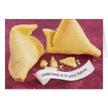 Happiness Fortune Cookie Card