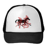 happiness horse mesh hat