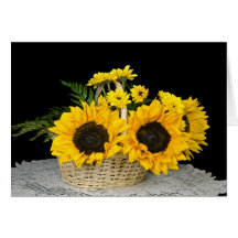 Happiness In A Basket Card