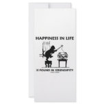 Happiness In Life Is Found In Serendipity (Cat) rack cards