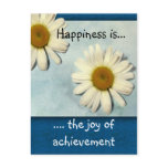 Happiness Inspirational Postcard