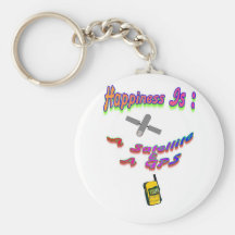 Happiness Is A Satellite & GPS Keychain