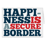 Happiness is a Secure Border Card