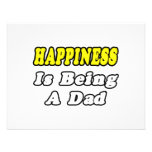Happiness Is Being a Dad Personalized Invites