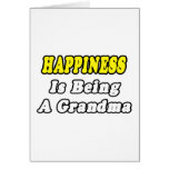 Happiness Is Being a Grandma Cards