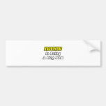 Happiness Is Being a Step Mom Bumper Sticker