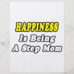 Happiness Is Being a Step Mom Full Color Flyer