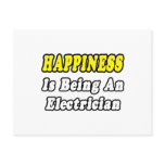 Happiness Is Being an Electrician