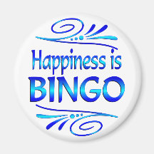 Happiness is BINGO Magnets