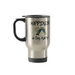 Happiness is Dog Agility Travel Mug