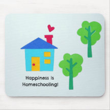 Happiness is Homeschooling! Mouse Pad