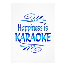 Happiness is KARAOKE Announcement