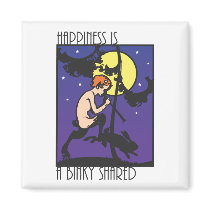 Happiness Is... Magnet