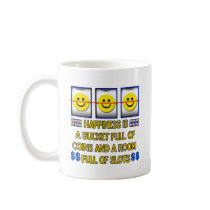HAPPINESS IS COFFEE MUG