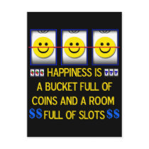 HAPPINESS IS POSTCARD