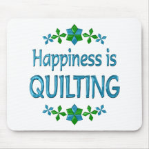 Happiness is Quilting Mouse Pad
