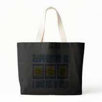 HAPPINESS IS ROOM FULL OF SLOTS TOTE BAGS