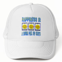 HAPPINESS IS ROOM FULL OF SLOTS TRUCKER HATS