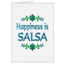 Happiness is Salsa cards