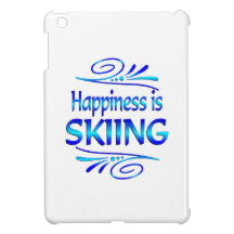 Happiness is SKIING iPad Mini Cover