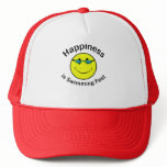 Happiness is Swimming Fast Mesh Hat