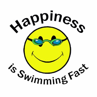 Happiness is Swimming Fast Photo Sculptures by swimtowin