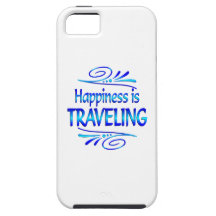 Happiness is TRAVELING iPhone 5 Cases