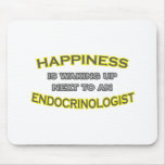 Happiness Is Waking Up .. Endocrinologist mousepads