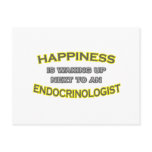Happiness Is Waking Up .. Endocrinologist postcards