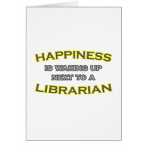 Happiness Is Waking Up Next To a Librarian