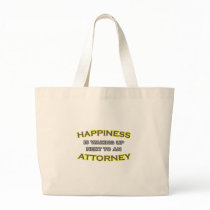 Happiness Is Waking Up Next To an Attorney Bag