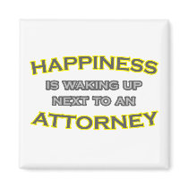 Happiness Is Waking Up Next To an Attorney Magnet