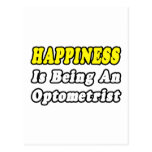 Happiness...Optometrist Post Card